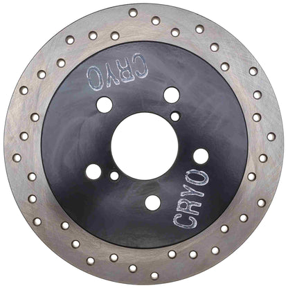 StopTech Sport Cryo Cross Drilled Brake Rotor; Rear Right