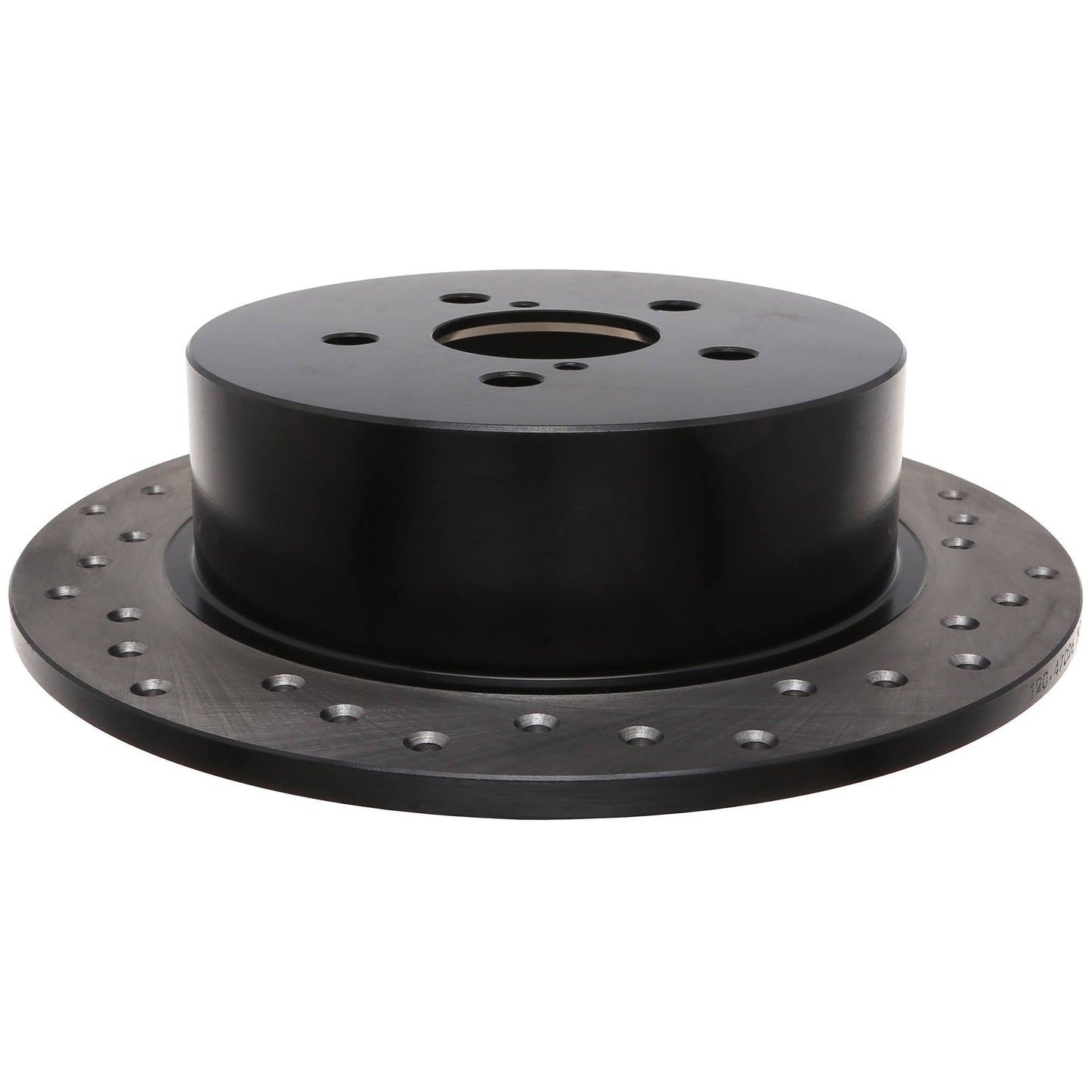 StopTech Sport Cross Drilled Brake Rotor; Rear Left