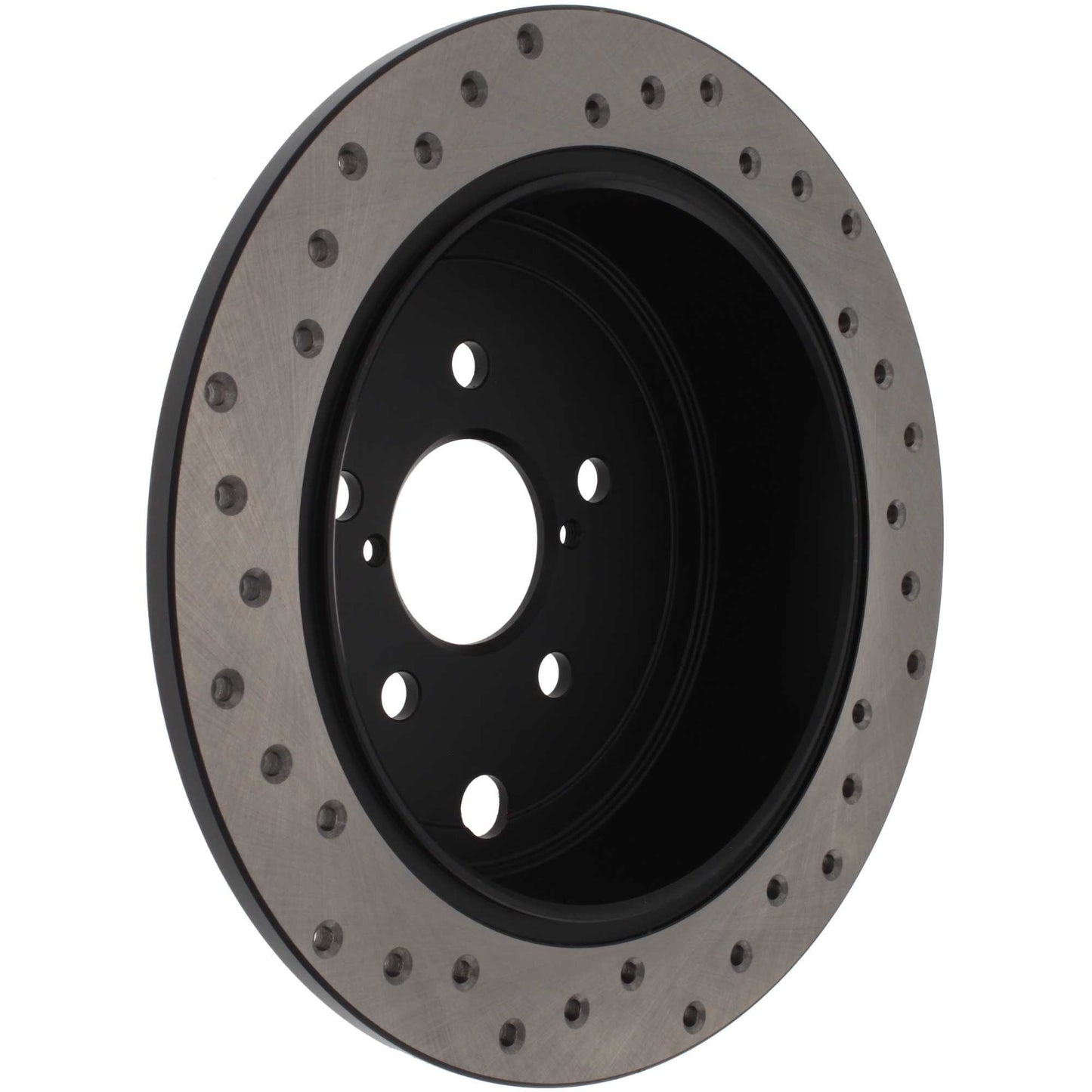StopTech Sport Cryo Cross Drilled Brake Rotor; Rear Right