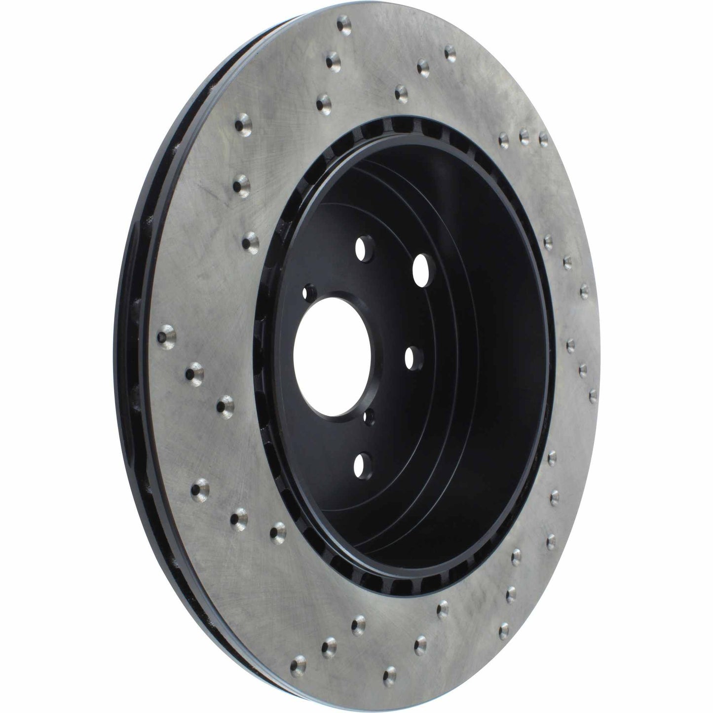 StopTech Sport Cryo Cross Drilled Brake Rotor; Rear Left