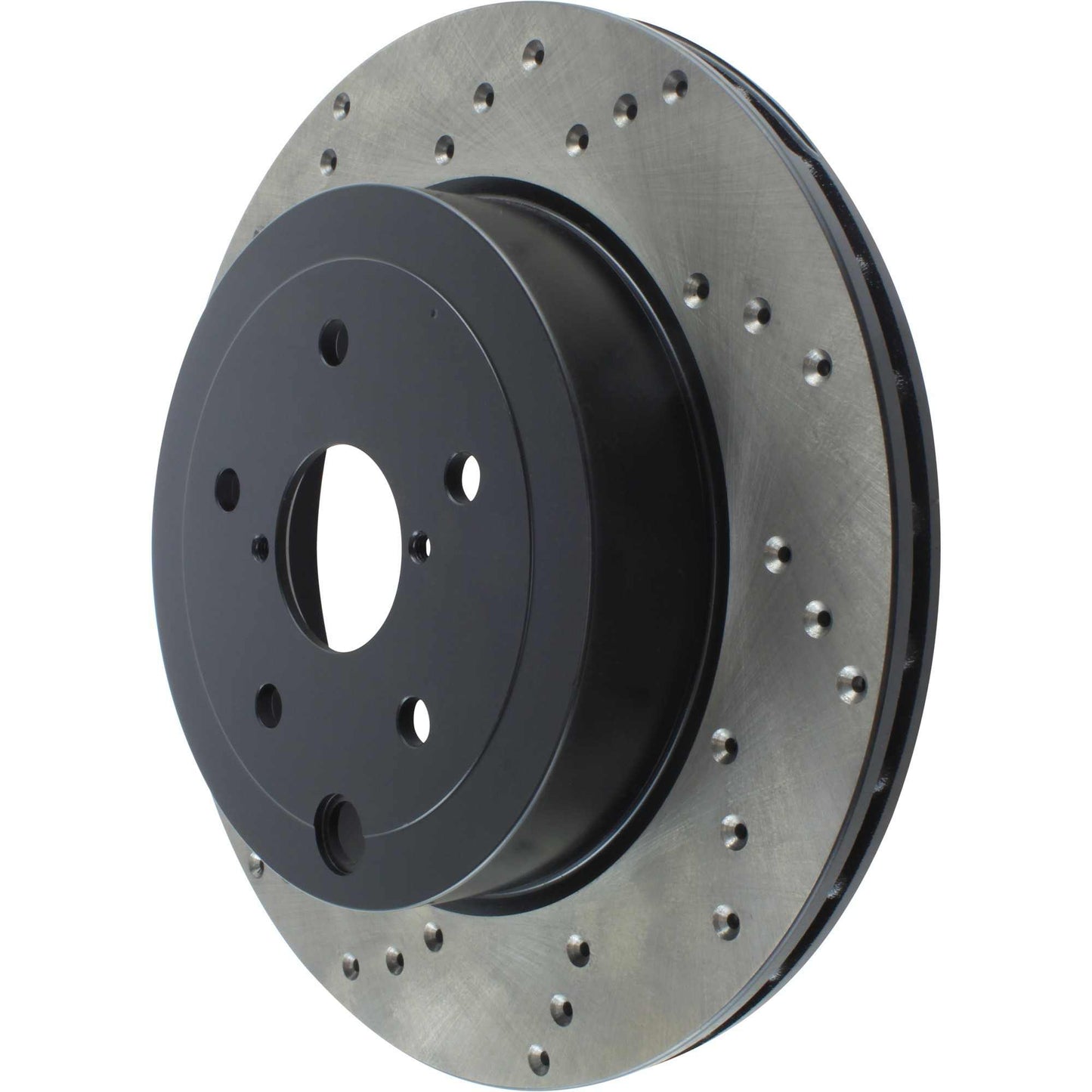 StopTech Sport Cryo Cross Drilled Brake Rotor; Rear Right