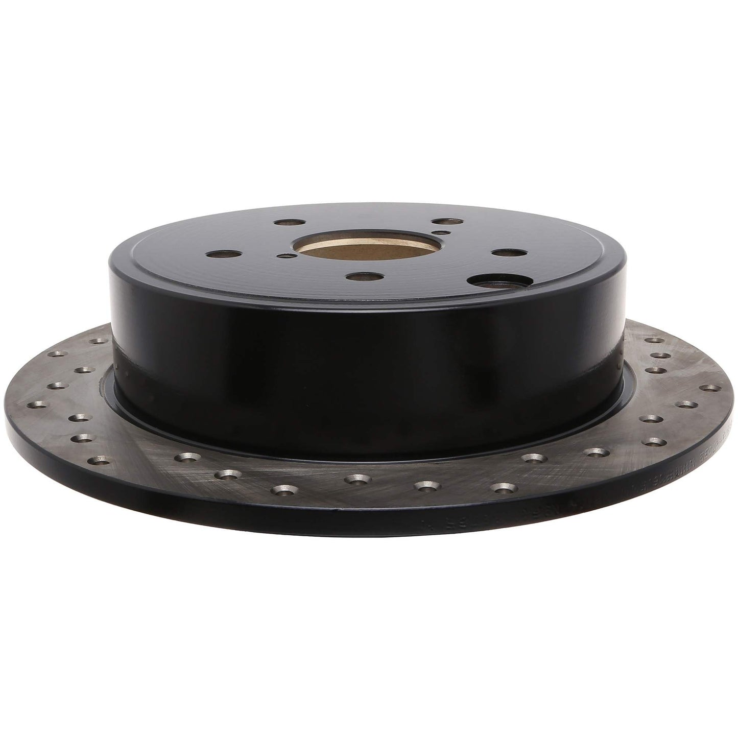 StopTech Sport Cross Drilled Brake Rotor; Rear Left