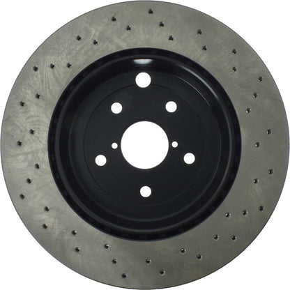 Centric Parts Disc Brake Rotor Premium OE Style Drilled with Electrocoating finish 128.47039