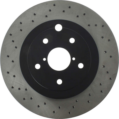 Centric Parts Disc Brake Rotor Premium OE Style Drilled with Electrocoating finish 128.47039