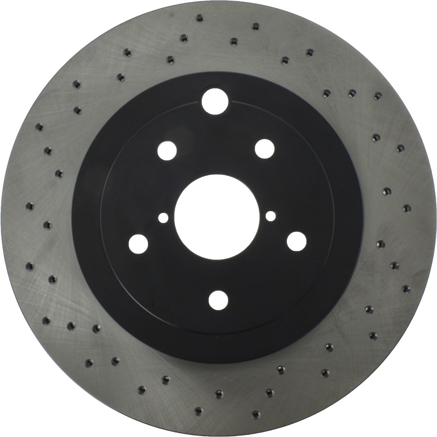 Stoptech Centric 18-21 Subaru WRX STI Rear SportStop Drilled Premium Rotor 128.47039