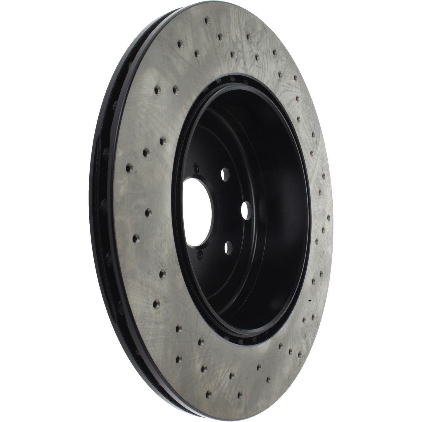 Stoptech Centric 18-21 Subaru WRX STI Rear SportStop Drilled Premium Rotor 128.47039