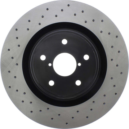 Centric Parts Disc Brake Rotor Premium OE Style Drilled with Electrocoating finish 128.47040