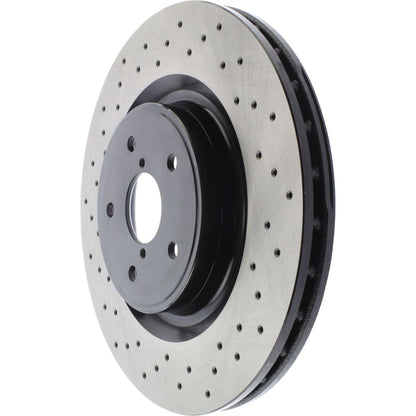 Centric Parts Disc Brake Rotor Premium OE Style Drilled with Electrocoating finish 128.47040