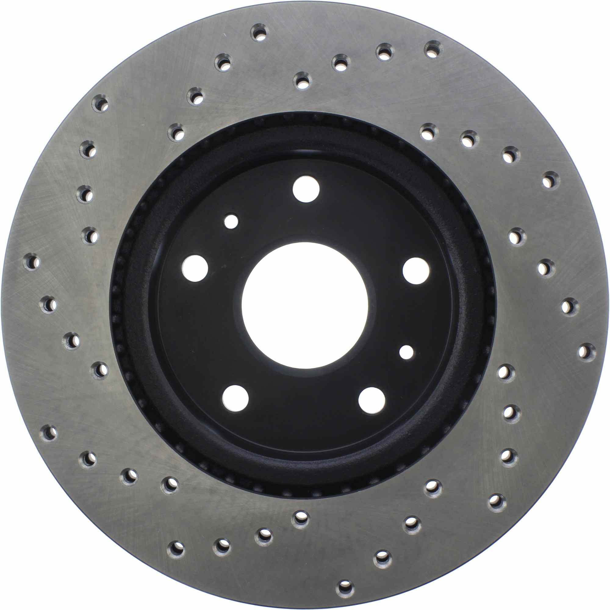 StopTech Sport Cryo Cross Drilled Brake Rotor; Front Left