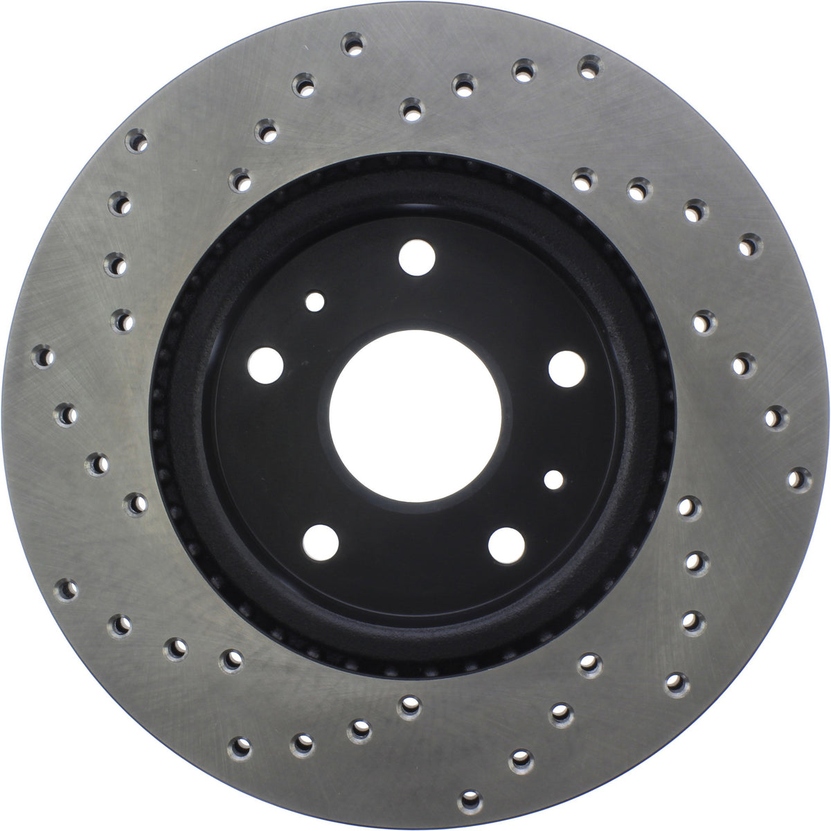 StopTech Sport Cryo Cross Drilled Brake Rotor; Front Left
