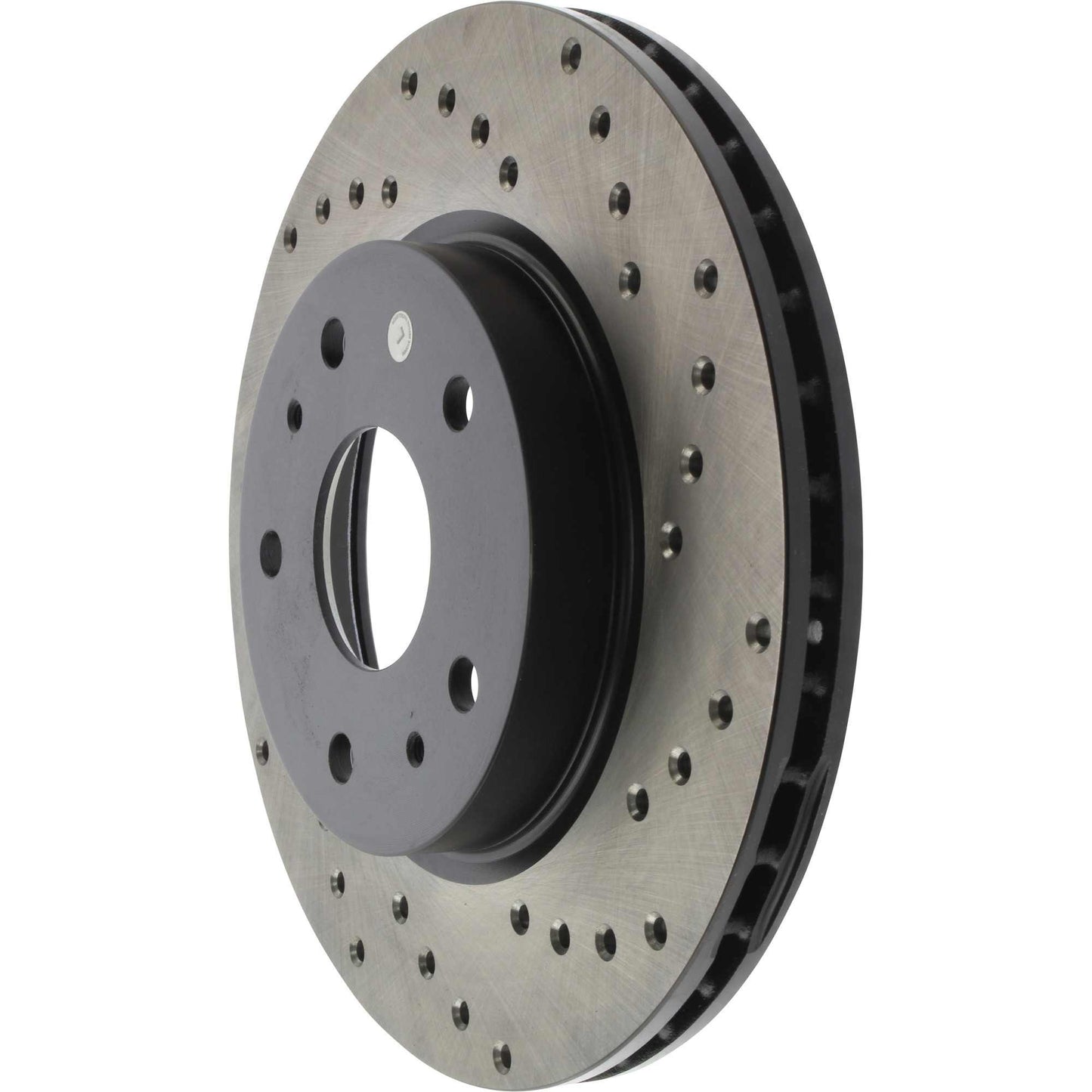 StopTech Sport Cryo Cross Drilled Brake Rotor; Front Left
