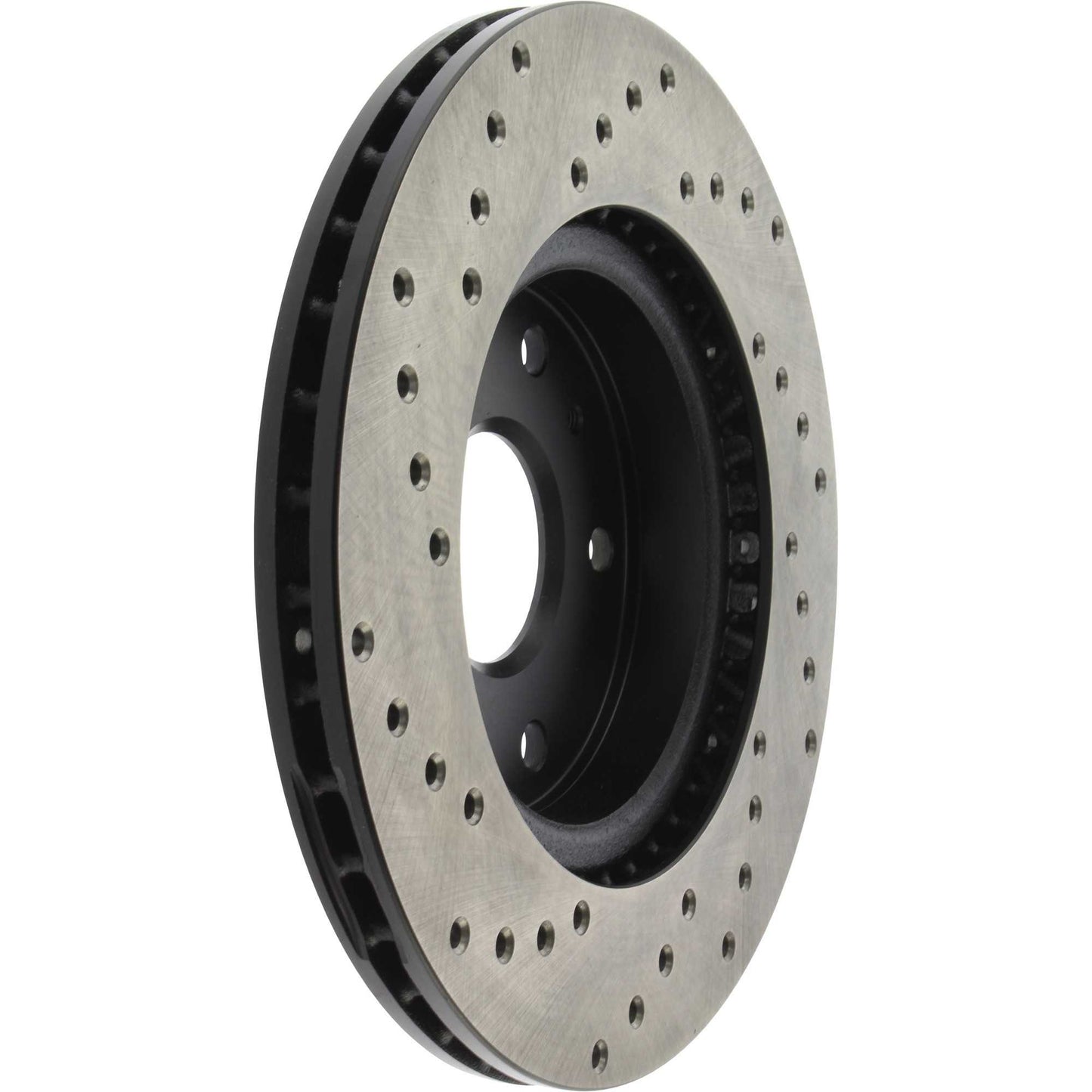 StopTech Sport Cryo Cross Drilled Brake Rotor; Front Left