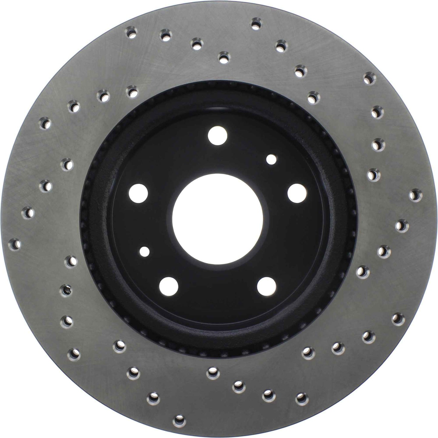 StopTech Sport Cryo Cross Drilled Brake Rotor; Front Right