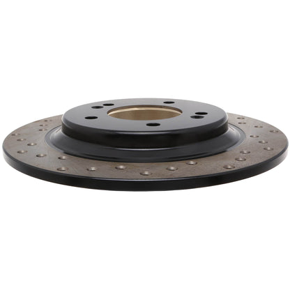StopTech Sport Cross Drilled Brake Rotor - Front Right 128.50029R