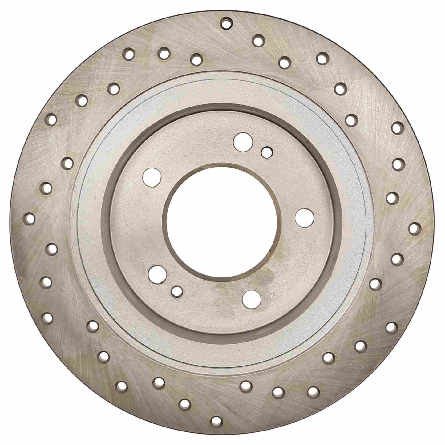 StopTech Sport Cross Drilled Brake Rotor - Front Right 128.50029R