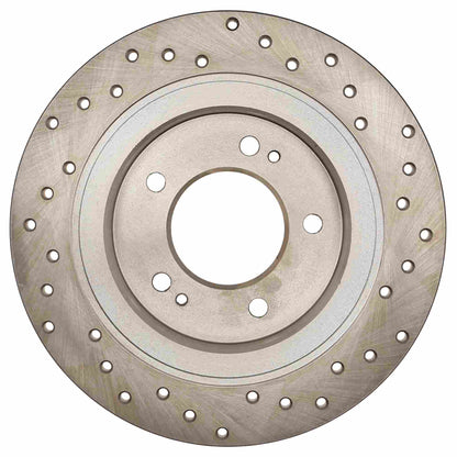 StopTech Sport Cross Drilled Brake Rotor - Front Right 128.50029R