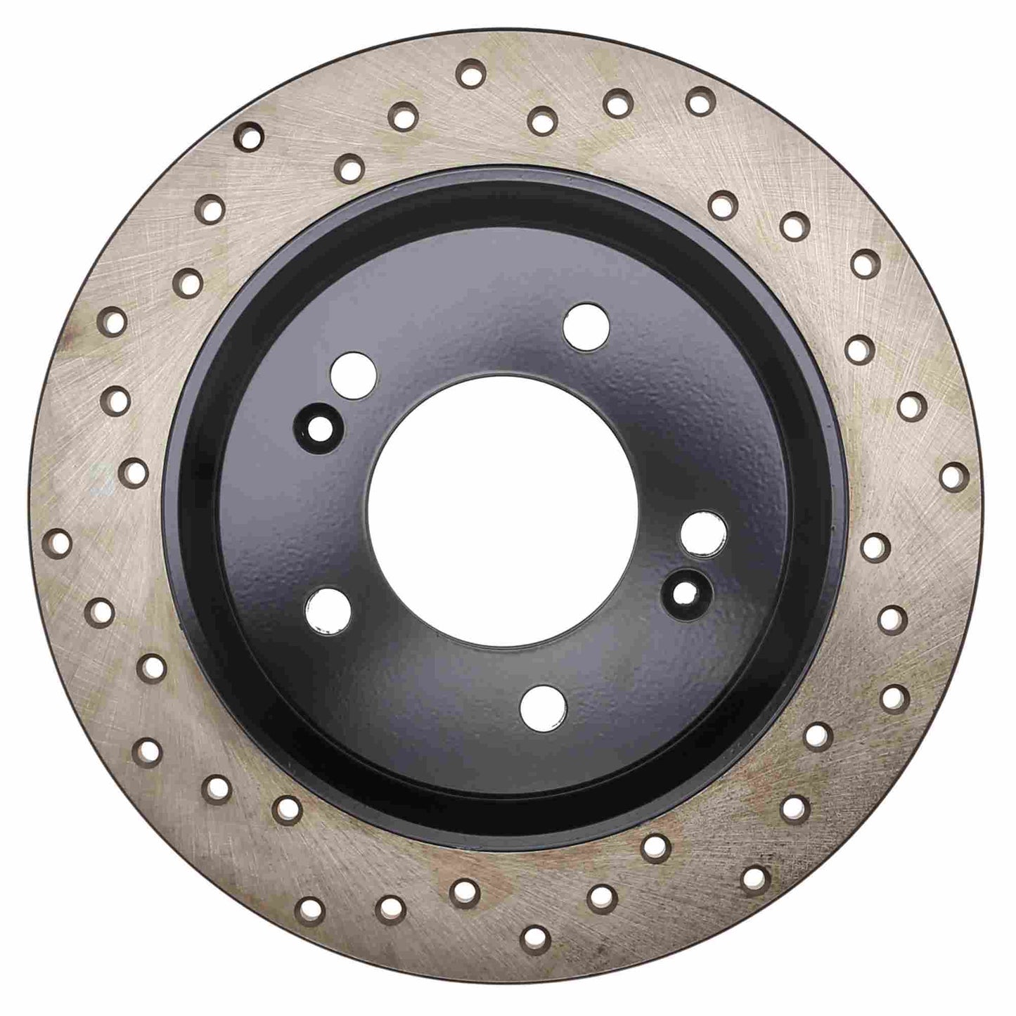 StopTech Sport Cross Drilled Brake Rotor - Front Right 128.50029R