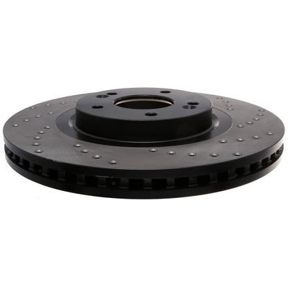 StopTech Sport Cross Drilled Brake Rotor - Rear Right 128.50034L