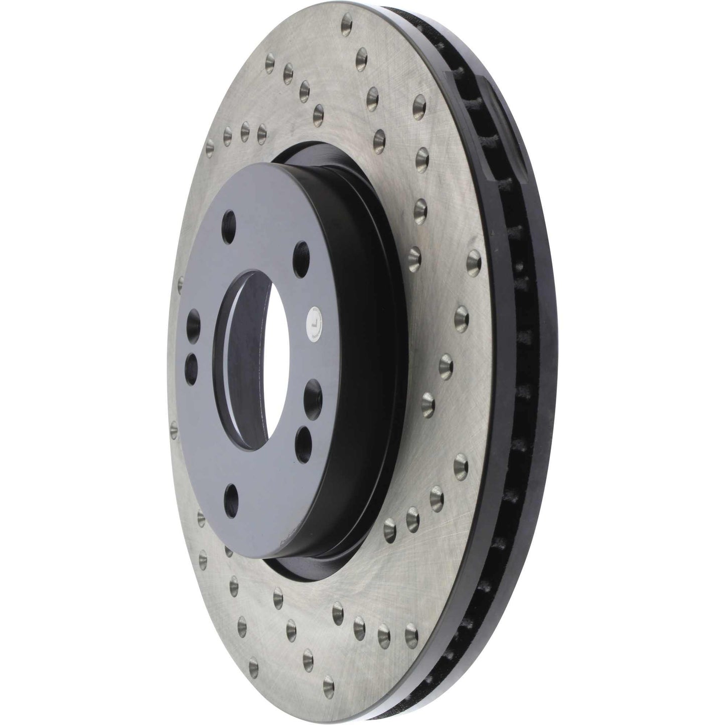 StopTech Sport Cryo Cross Drilled Brake Rotor; Front Left