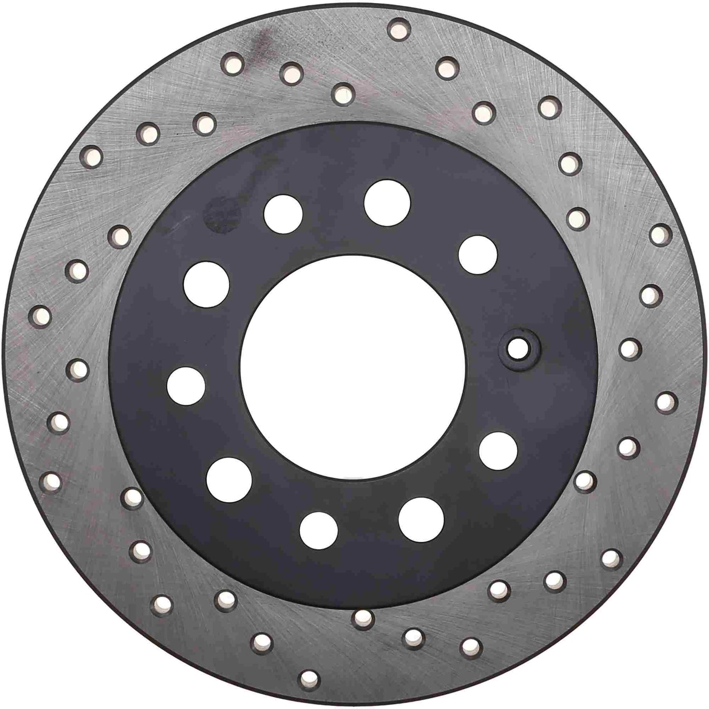 StopTech Sport Cross Drilled Brake Rotor; Rear Left