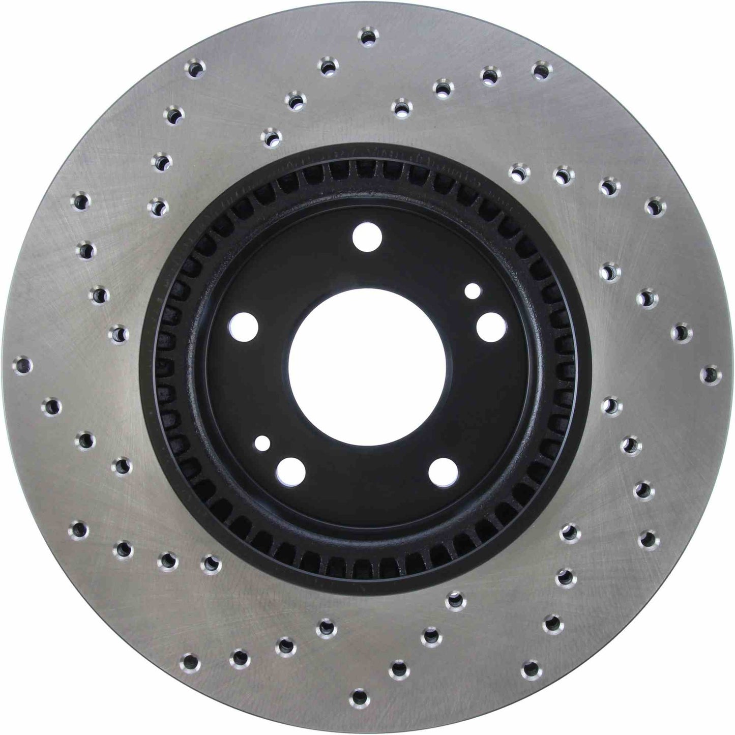 StopTech 11-13 Kia Optima / 13-14 Hyundai Veloster Turbo Front Left Drilled Sport Brake Rotor 128.51020L