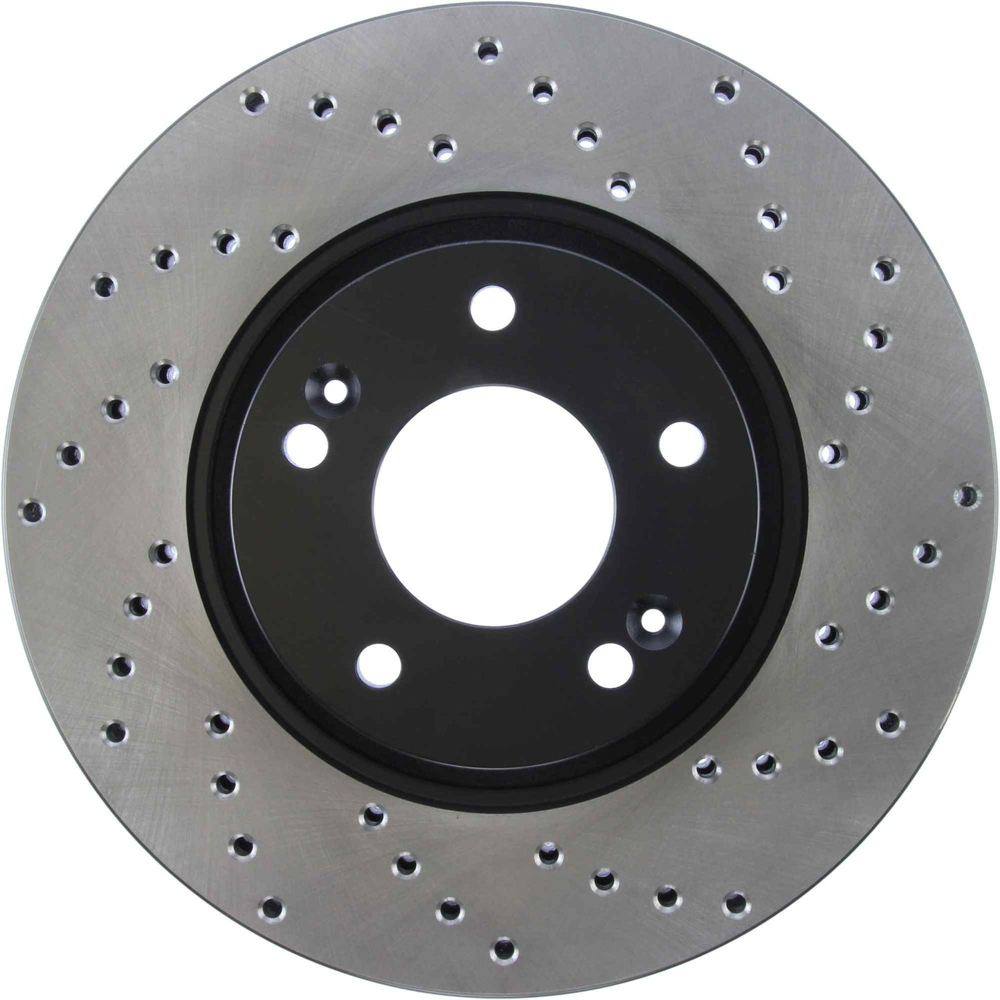 StopTech 11-13 Kia Optima / 13-14 Hyundai Veloster Turbo Front Left Drilled Sport Brake Rotor 128.51020L