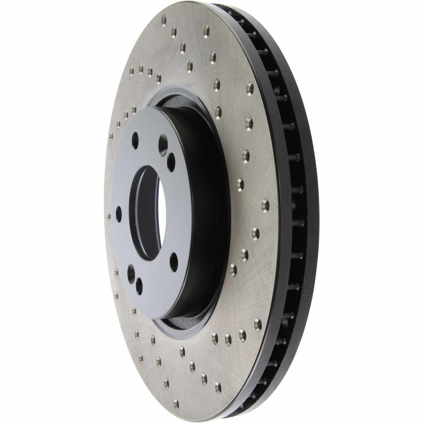StopTech 11-13 Kia Optima / 13-14 Hyundai Veloster Turbo Front Left Drilled Sport Brake Rotor 128.51020L