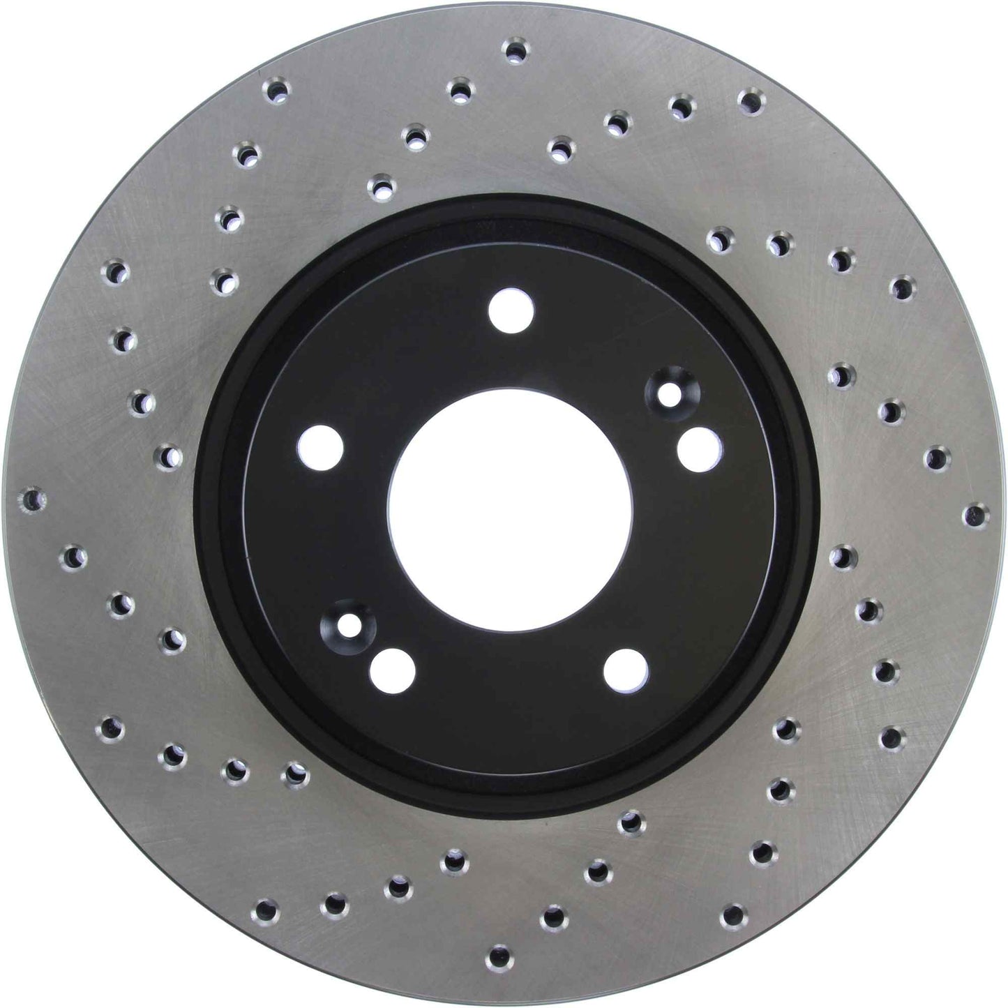 StopTech 11-13 Kia Optima / 13-14 Hyundai Veloster Turbo Front Right Drilled Sport Brake Rotor 128.51020R