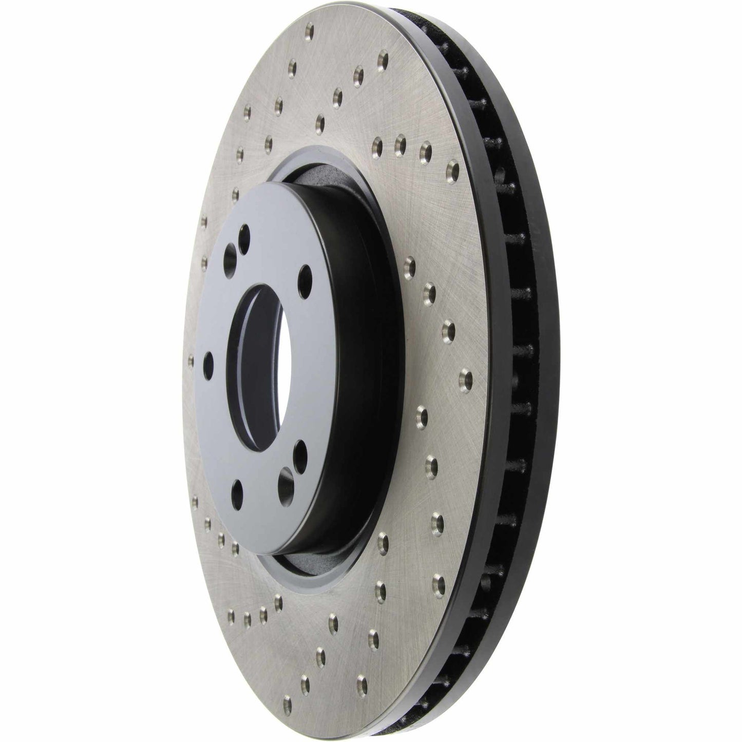 StopTech 11-13 Kia Optima / 13-14 Hyundai Veloster Turbo Front Right Drilled Sport Brake Rotor 128.51020R