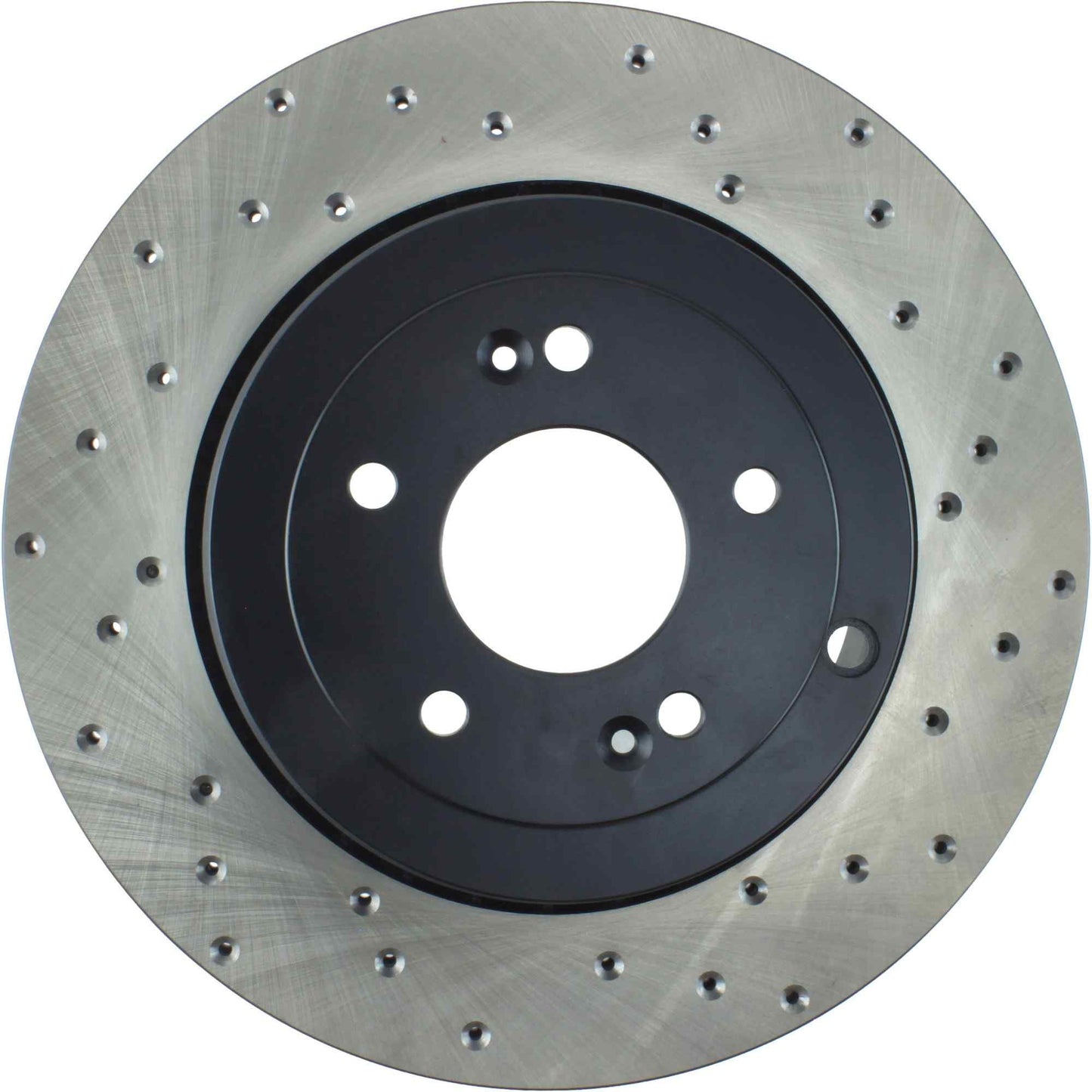 StopTech Sport Cryo Cross Drilled Brake Rotor; Rear Left
