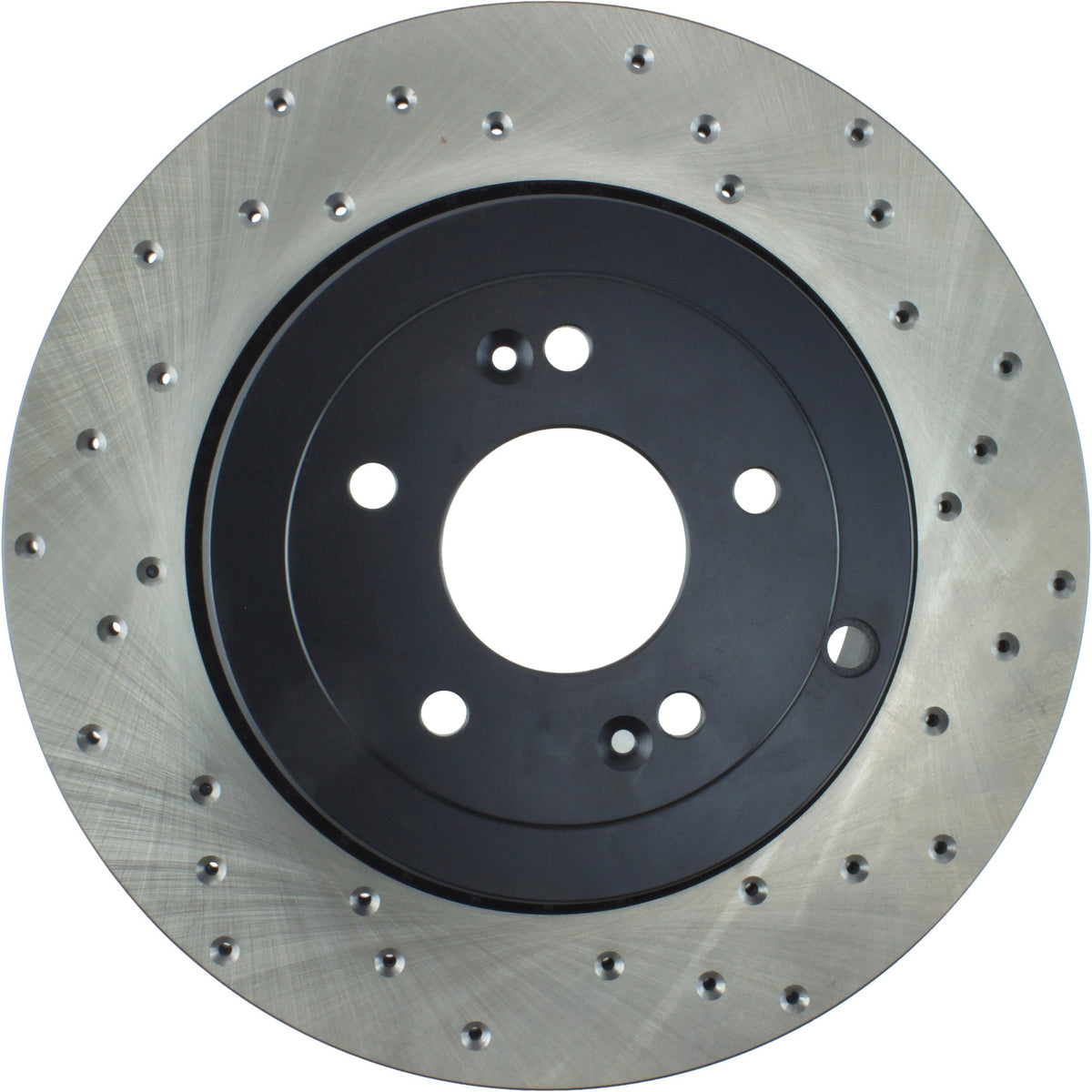 StopTech Sport Cryo Cross Drilled Brake Rotor; Rear Left
