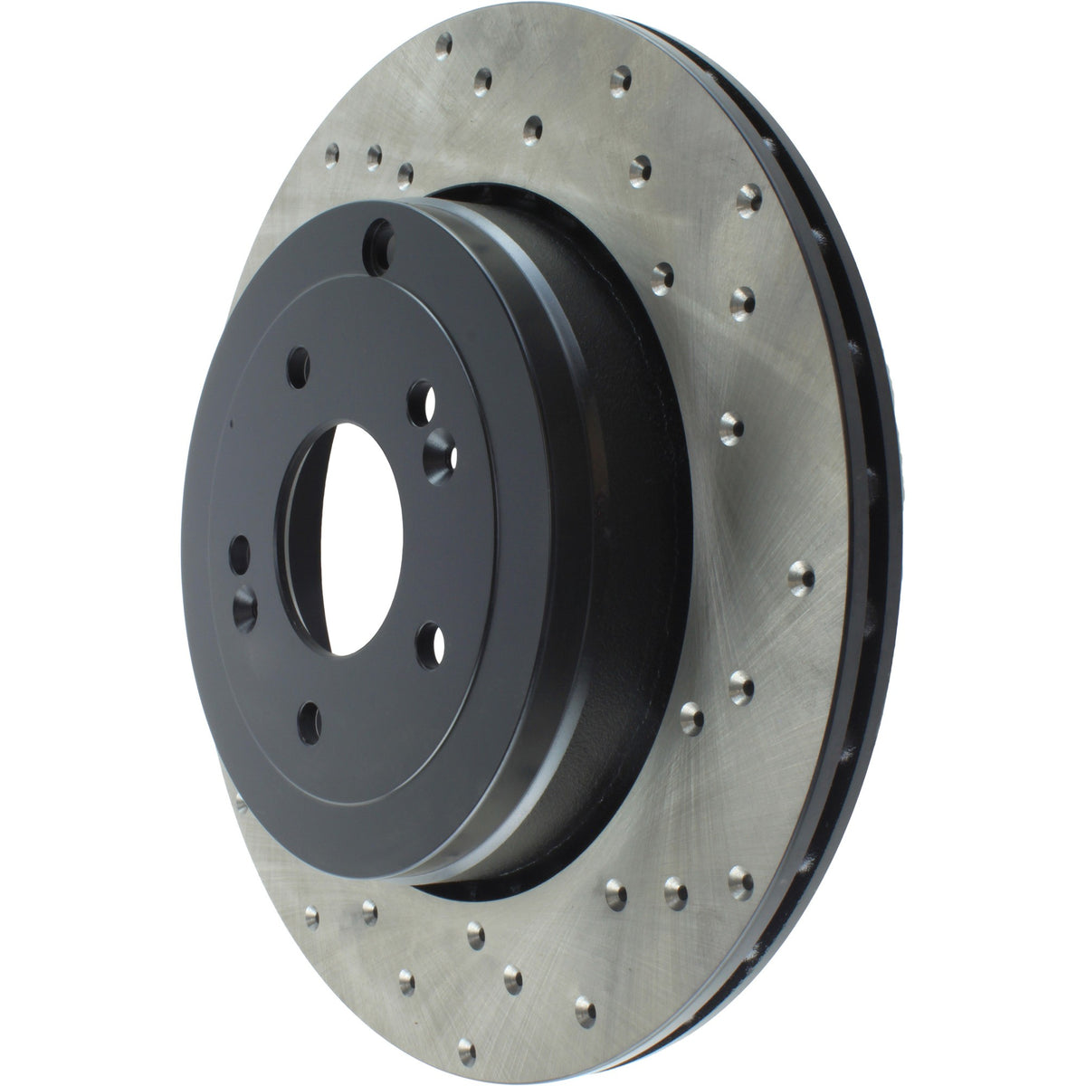 StopTech Sport Cryo Cross Drilled Brake Rotor; Rear Left