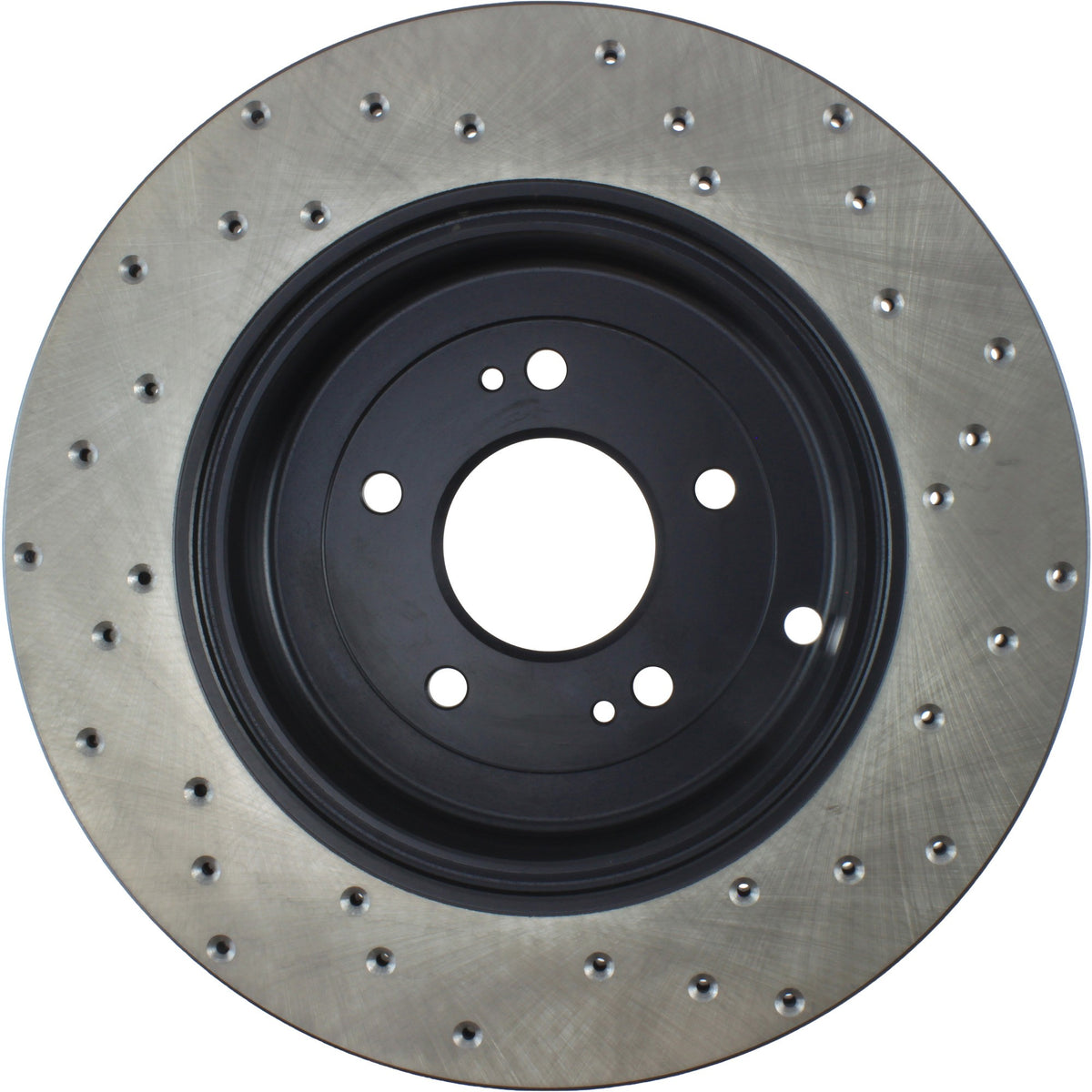 StopTech Sport Cryo Cross Drilled Brake Rotor; Rear Right