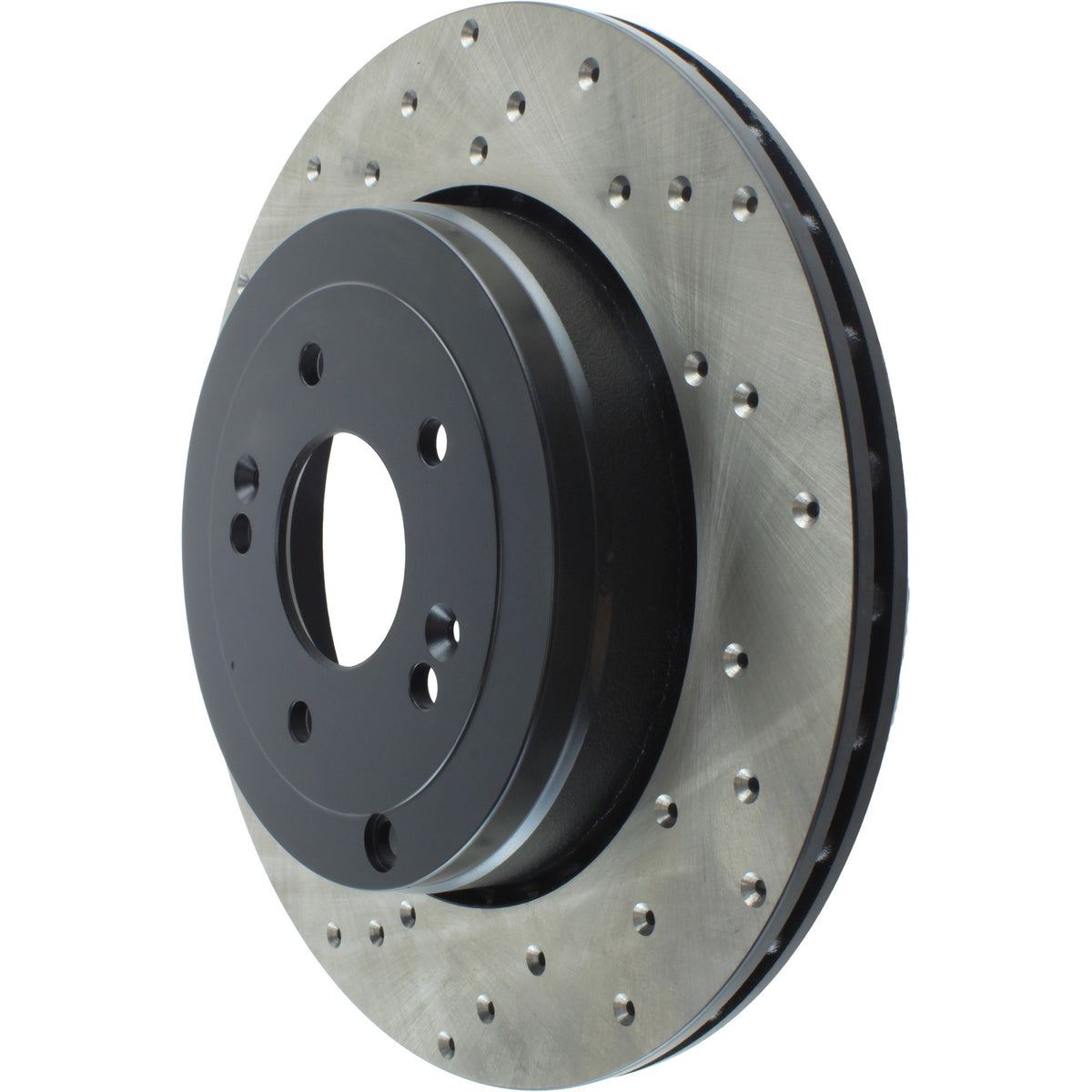 StopTech Sport Cryo Cross Drilled Brake Rotor; Rear Right