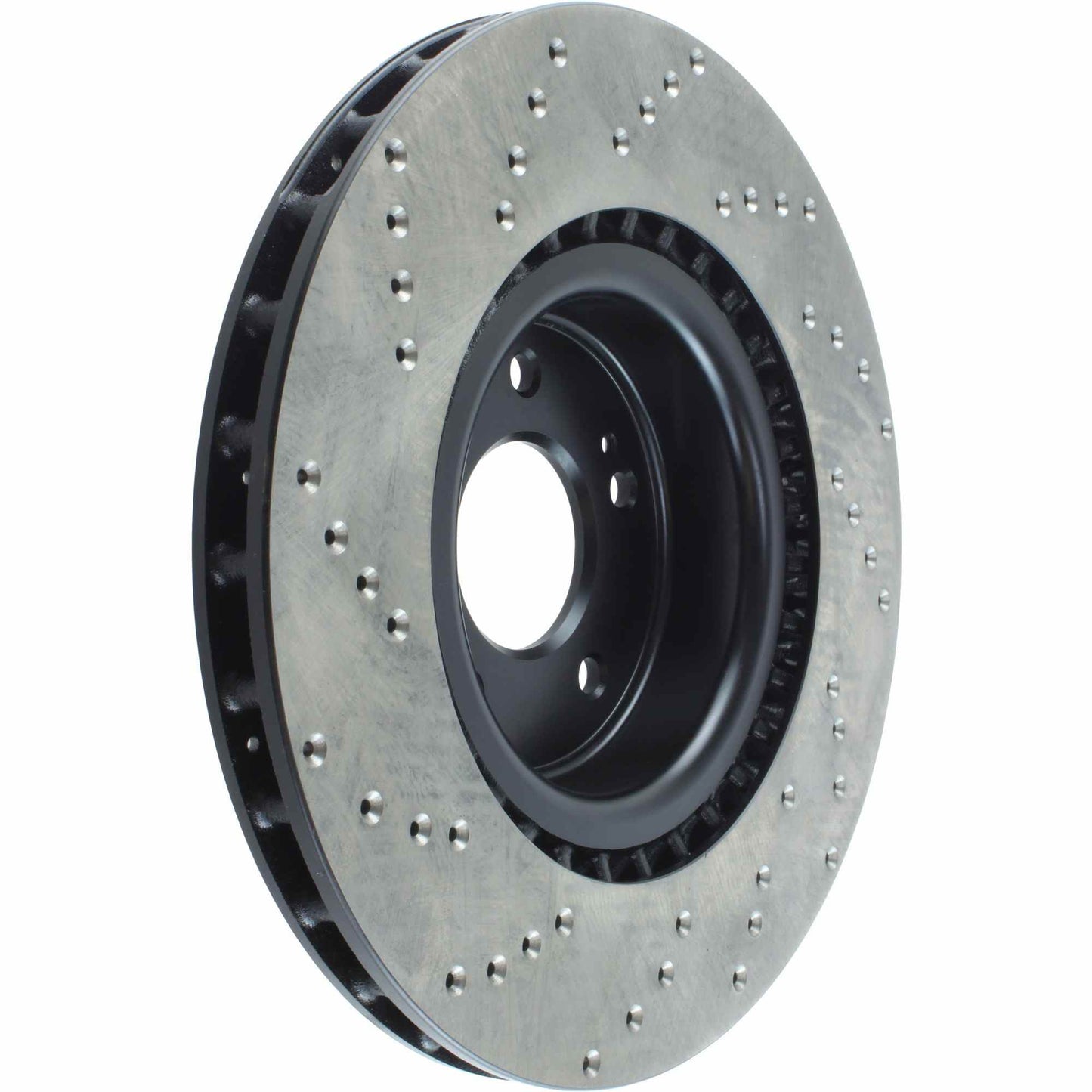 StopTech Sport Cryo Cross Drilled Brake Rotor; Front Left