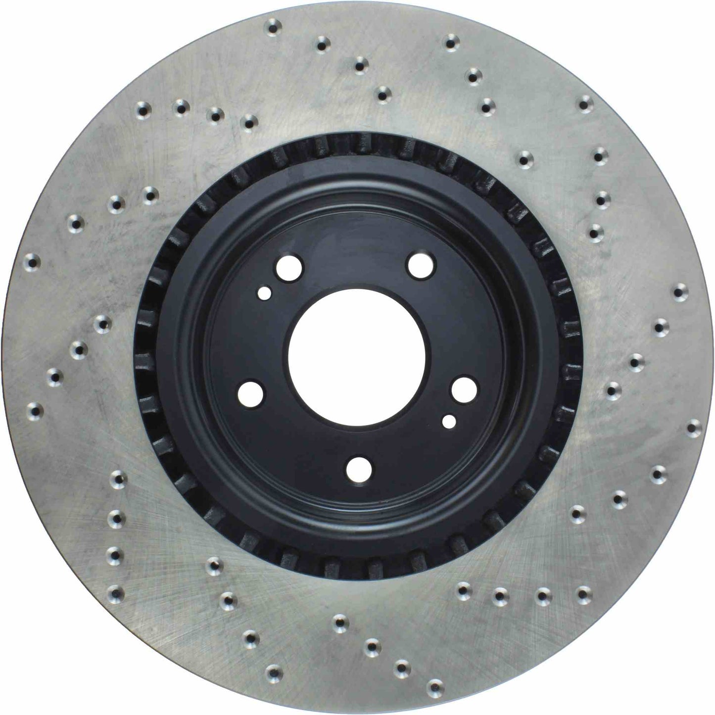 StopTech Sport Cryo Cross Drilled Brake Rotor; Front Right