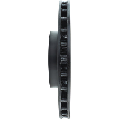 StopTech Sport Cross Drilled Brake Rotor; Front Left