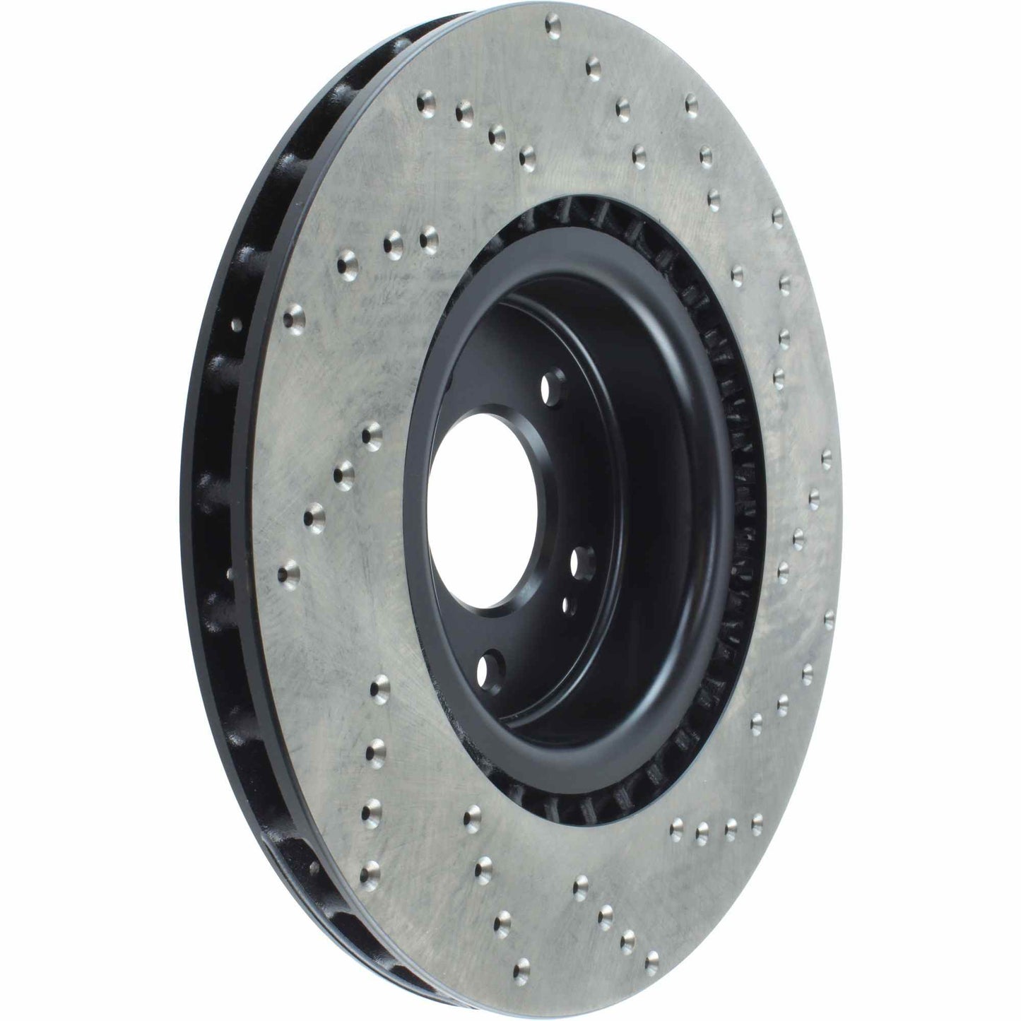 StopTech Power Slot 10-13 Hyundai Genesis Coupe Track & R-Spec Front Right Drilled Rotor 128.51036R