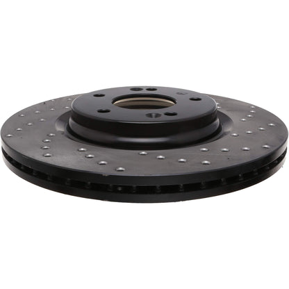 StopTech Sport Cross Drilled Brake Rotor - Front Right 128.51054L