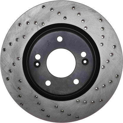 StopTech Sport Cross Drilled Brake Rotor - Front Right 128.51054L