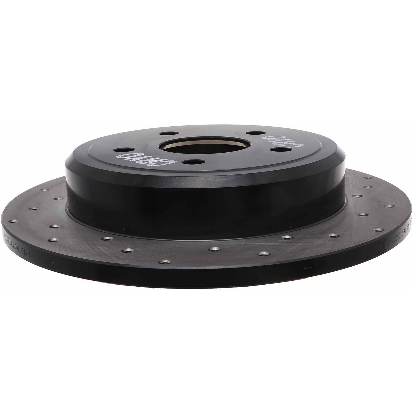 StopTech Sport Cryo Cross Drilled Brake Rotor; Rear Left
