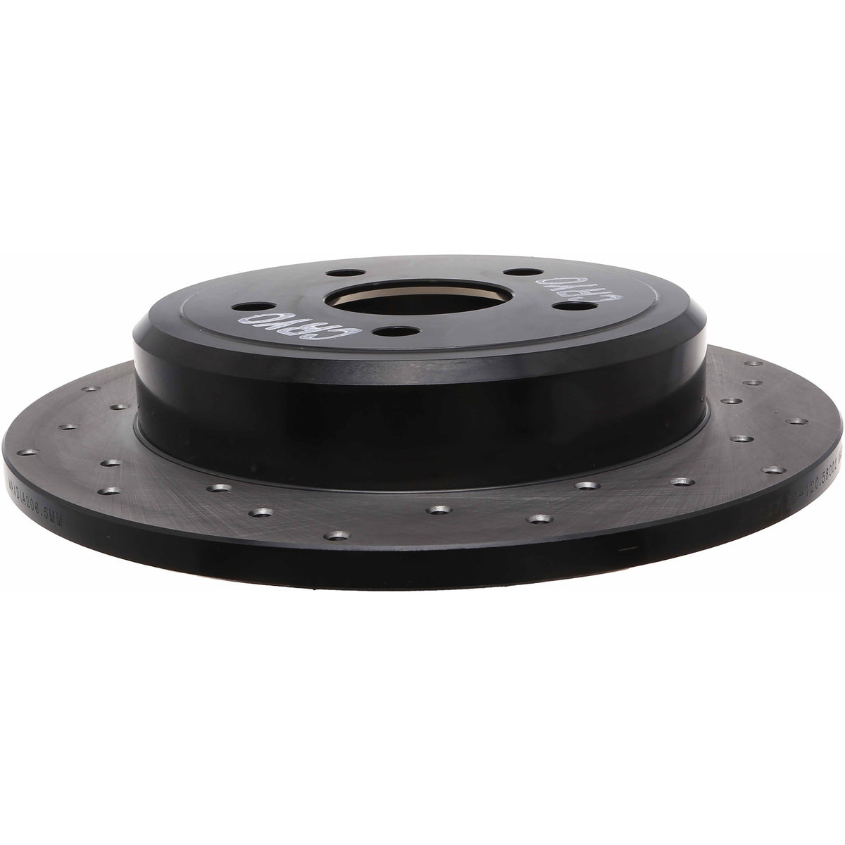 StopTech Sport Cryo Cross Drilled Brake Rotor; Rear Left