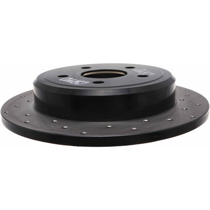 StopTech Sport Cryo Cross Drilled Brake Rotor; Rear Left