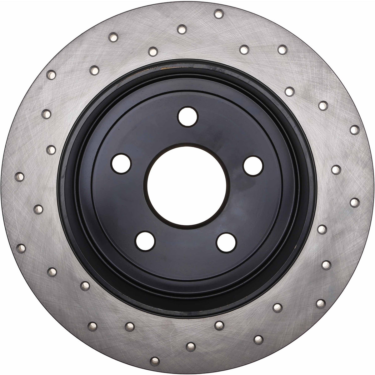 StopTech Sport Cryo Cross Drilled Brake Rotor; Rear Left