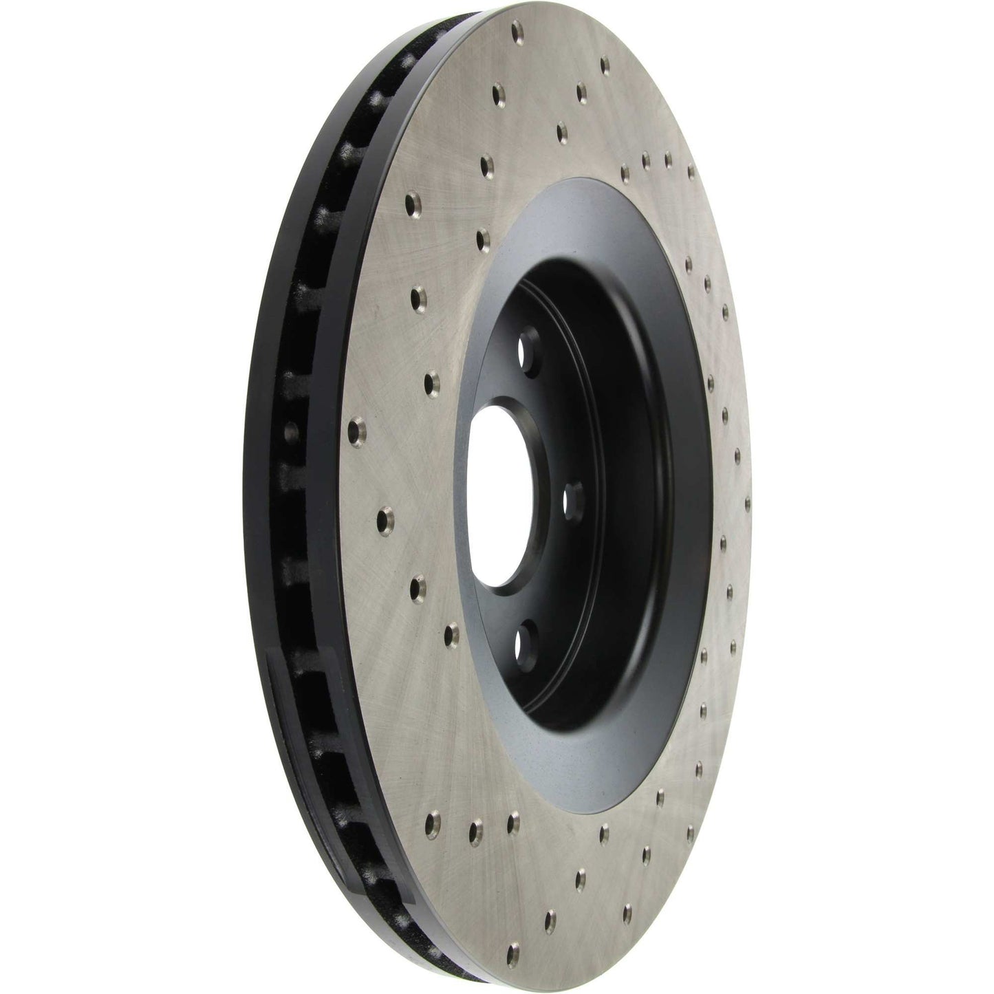 StopTech Sport Cryo Cross Drilled Brake Rotor; Front Left
