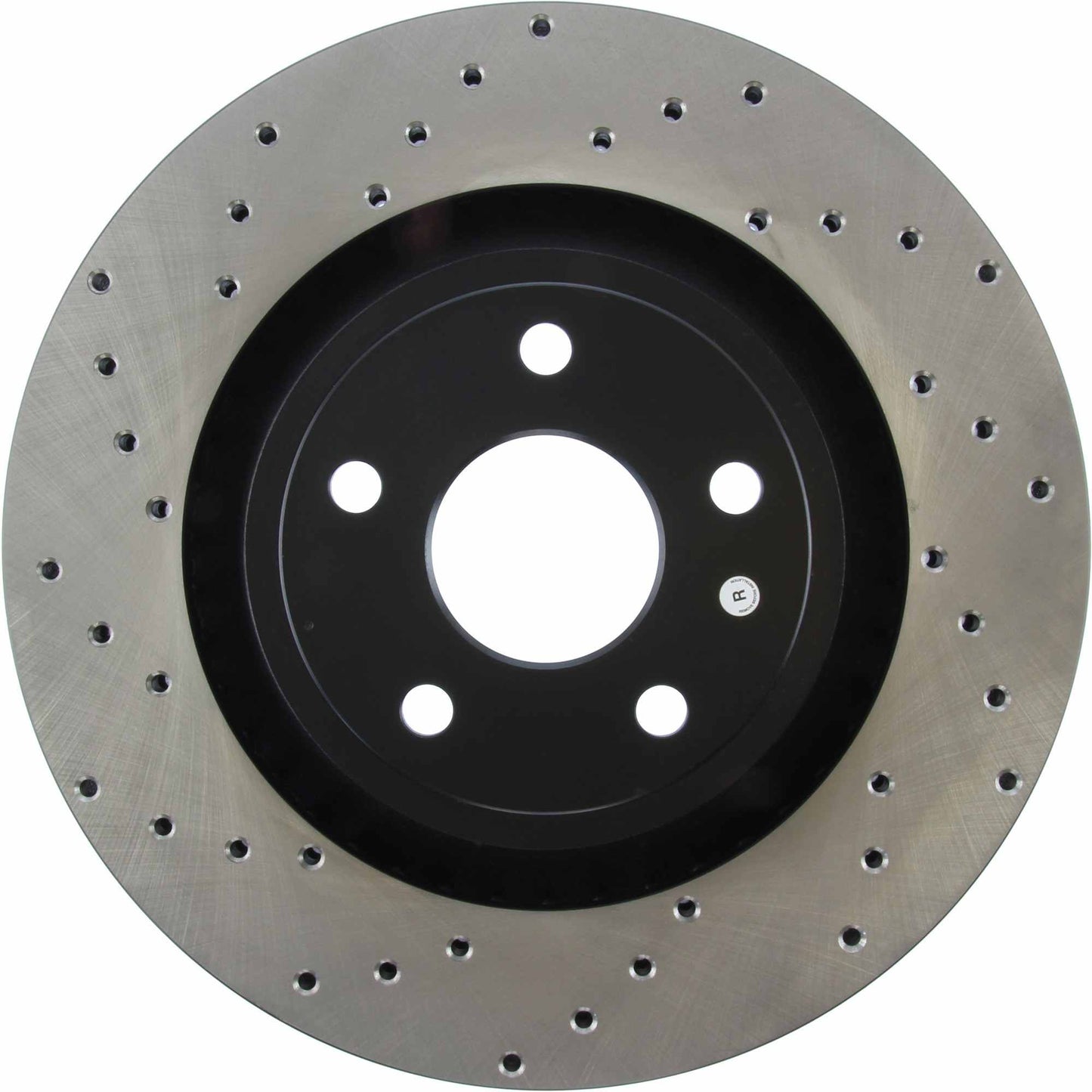 StopTech Sport Cryo Cross Drilled Brake Rotor; Front Right