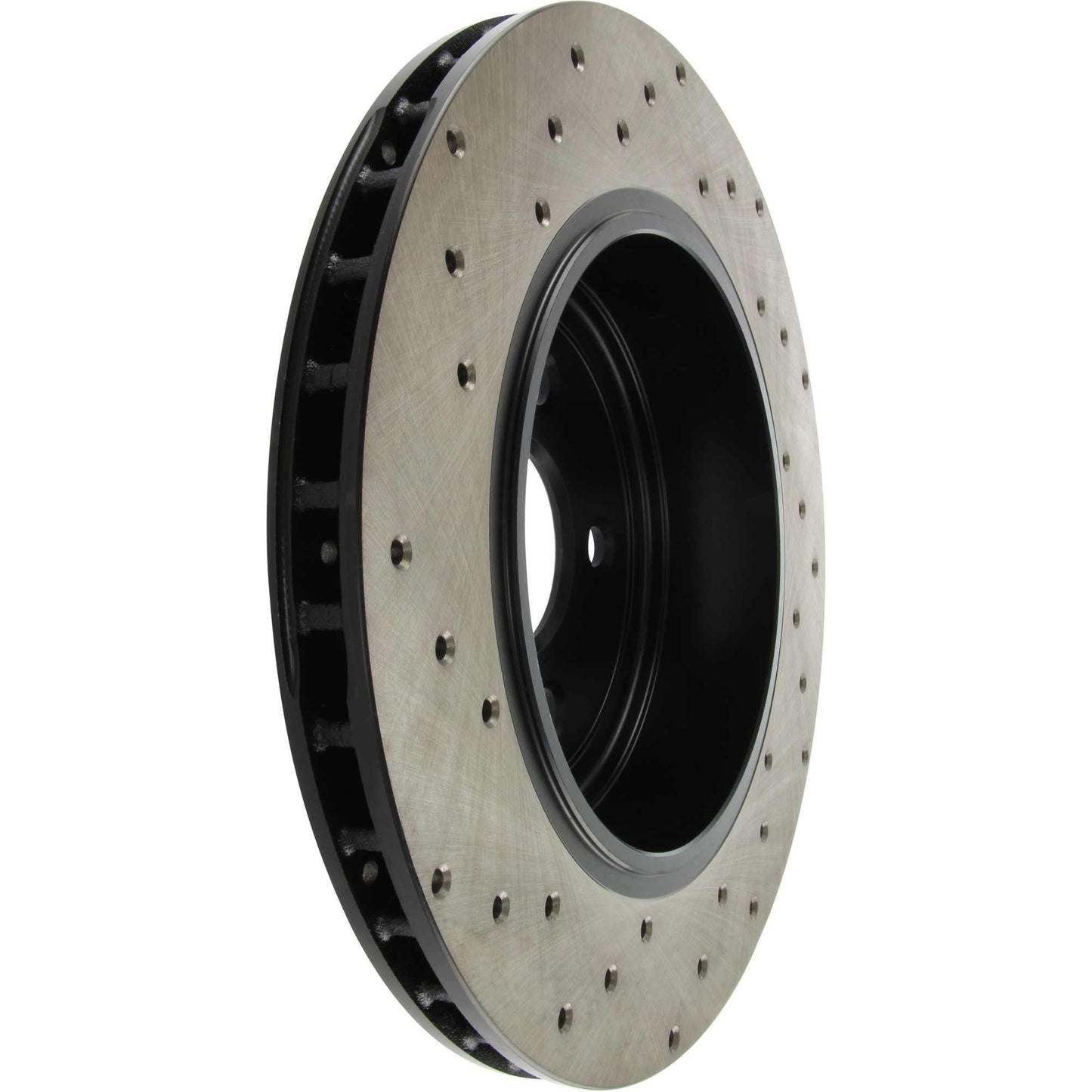 StopTech Sport Cryo Cross Drilled Brake Rotor; Rear Left