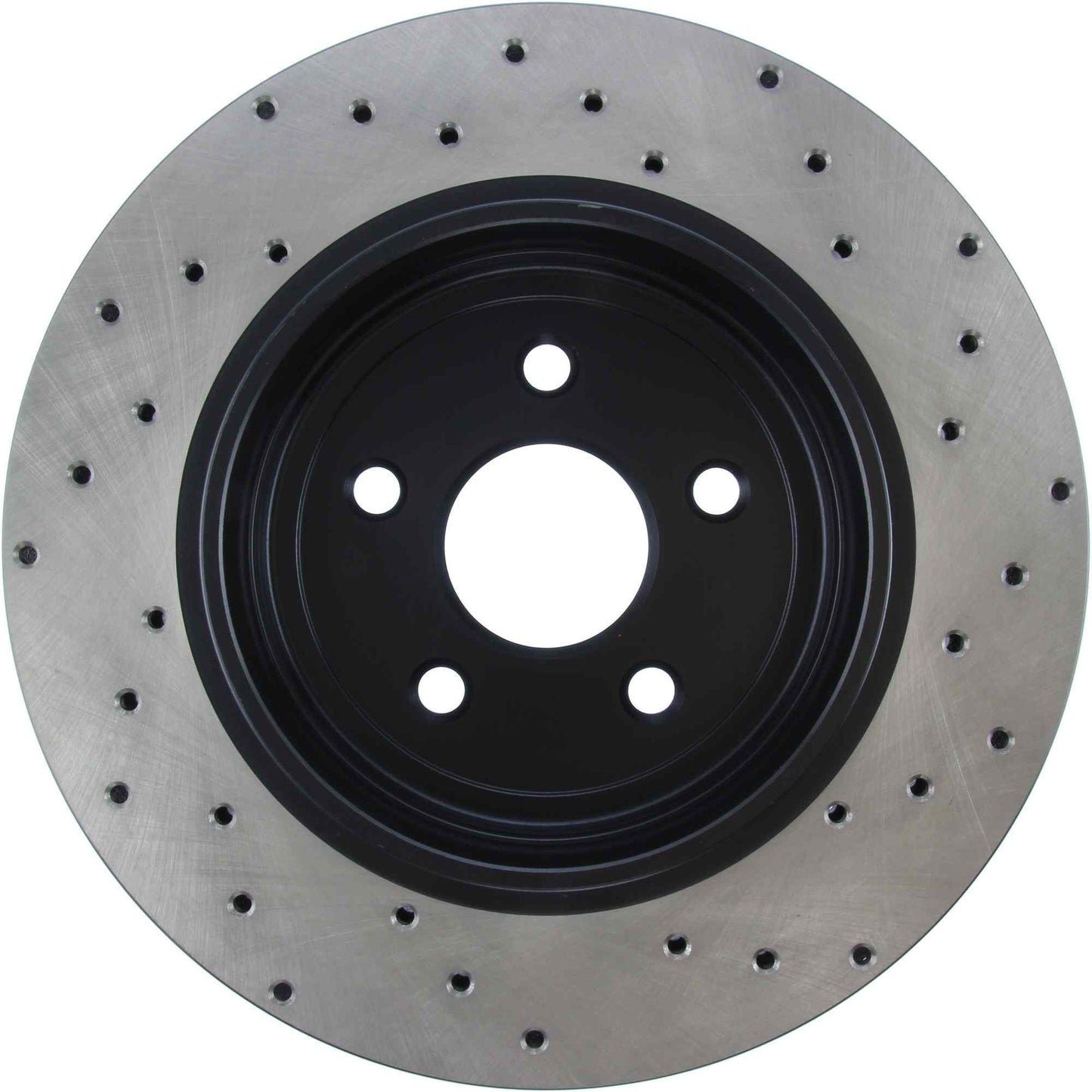 StopTech Sport Cryo Cross Drilled Brake Rotor; Rear Right