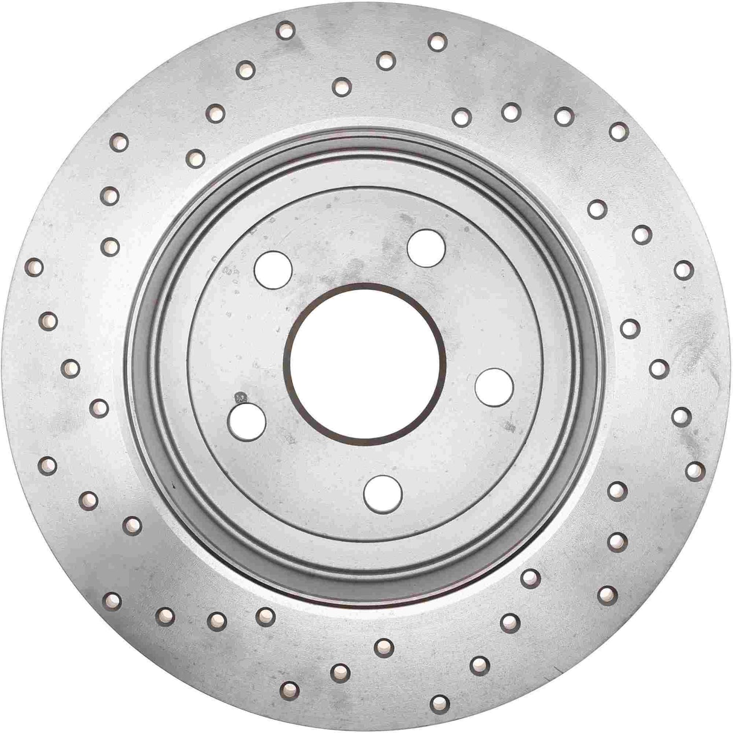 StopTech Sport Cryo Cross Drilled Brake Rotor; Rear Left