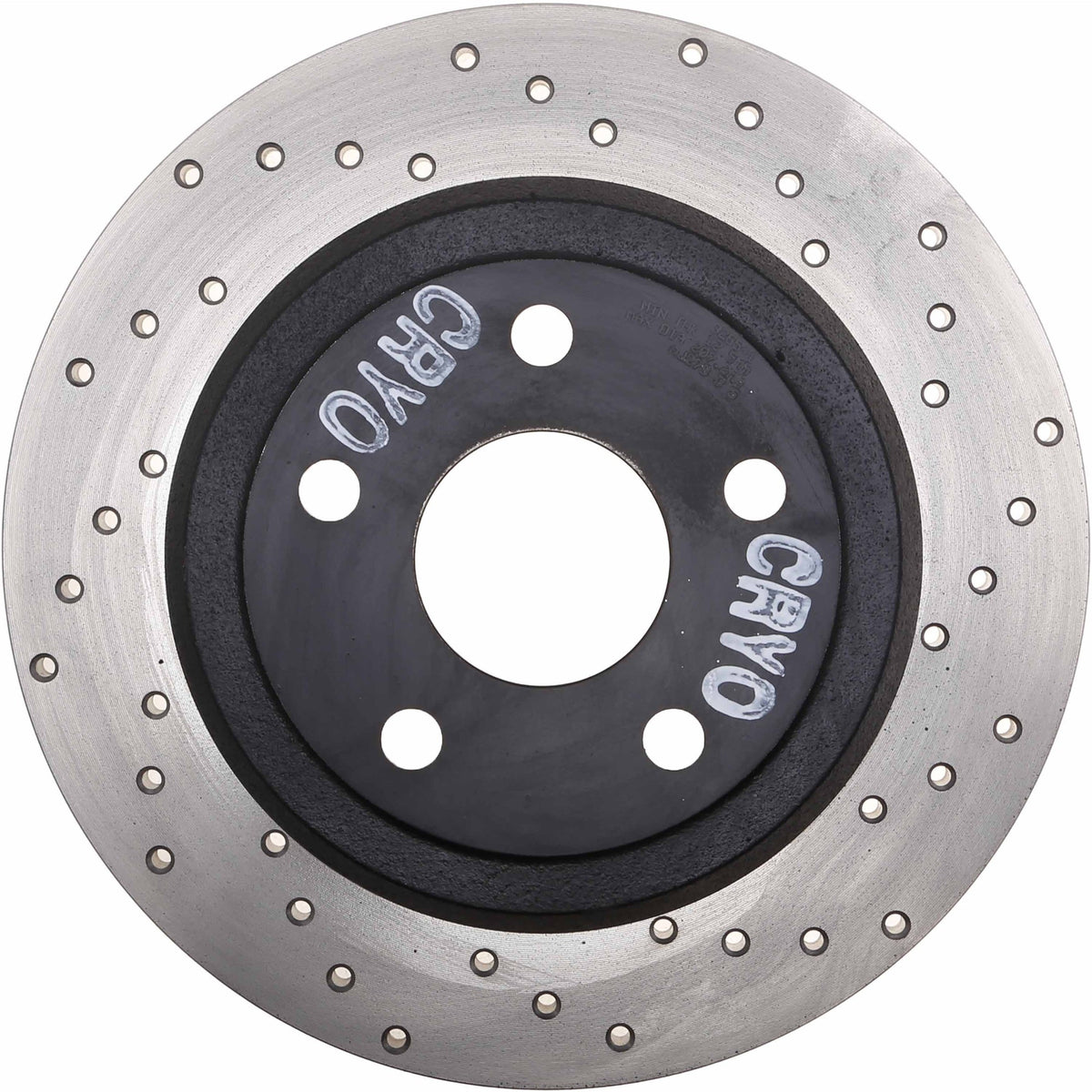 StopTech Sport Cryo Cross Drilled Brake Rotor; Rear Left